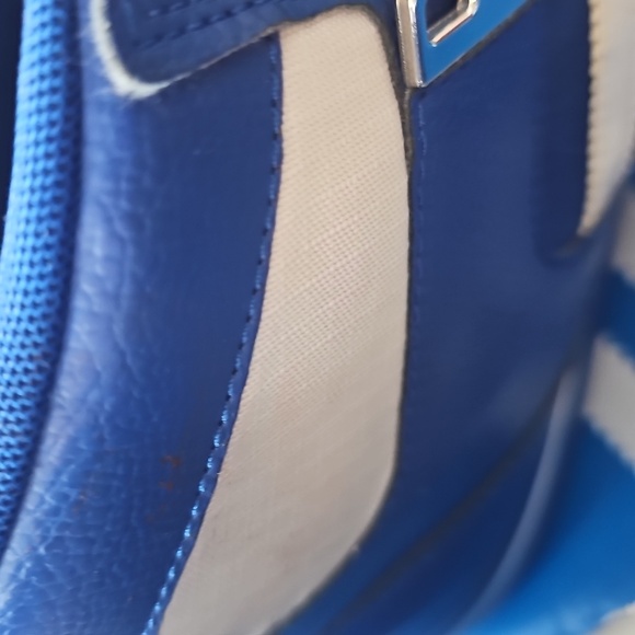Adidas Men's High-Top Blue and White Sneakers - Picture 9 of 11